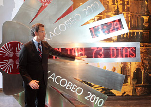 Núñez Feijoo na presentación do Xacobeo 2010
