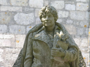 Monumento a Rosalía en Padrón