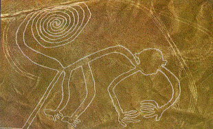 A Unesco inscribiu as liñas e xeroglíficos dos Nazca como Patrimonio da Humanidade
