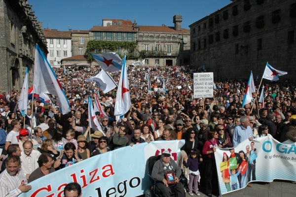 Manifestación Queremos Galego