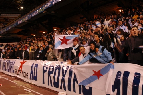 Ambiente en Riazor