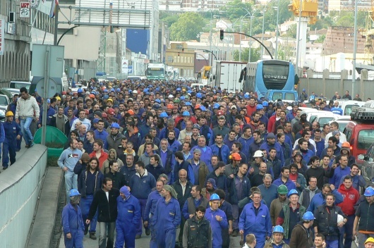 Mobilización do sector do metal
